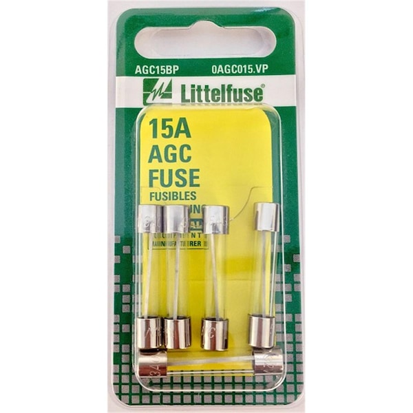 Littelfuse AGC10BP Fuse Glass Tube for 1981-1987 Chevrolet Chevette L24-AGC10BP - main